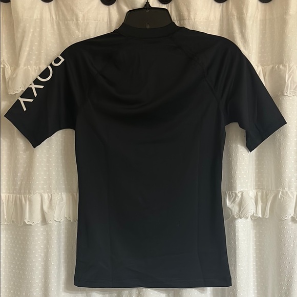 Roxy Black Logo Rash Guard - Picture 2 of 2